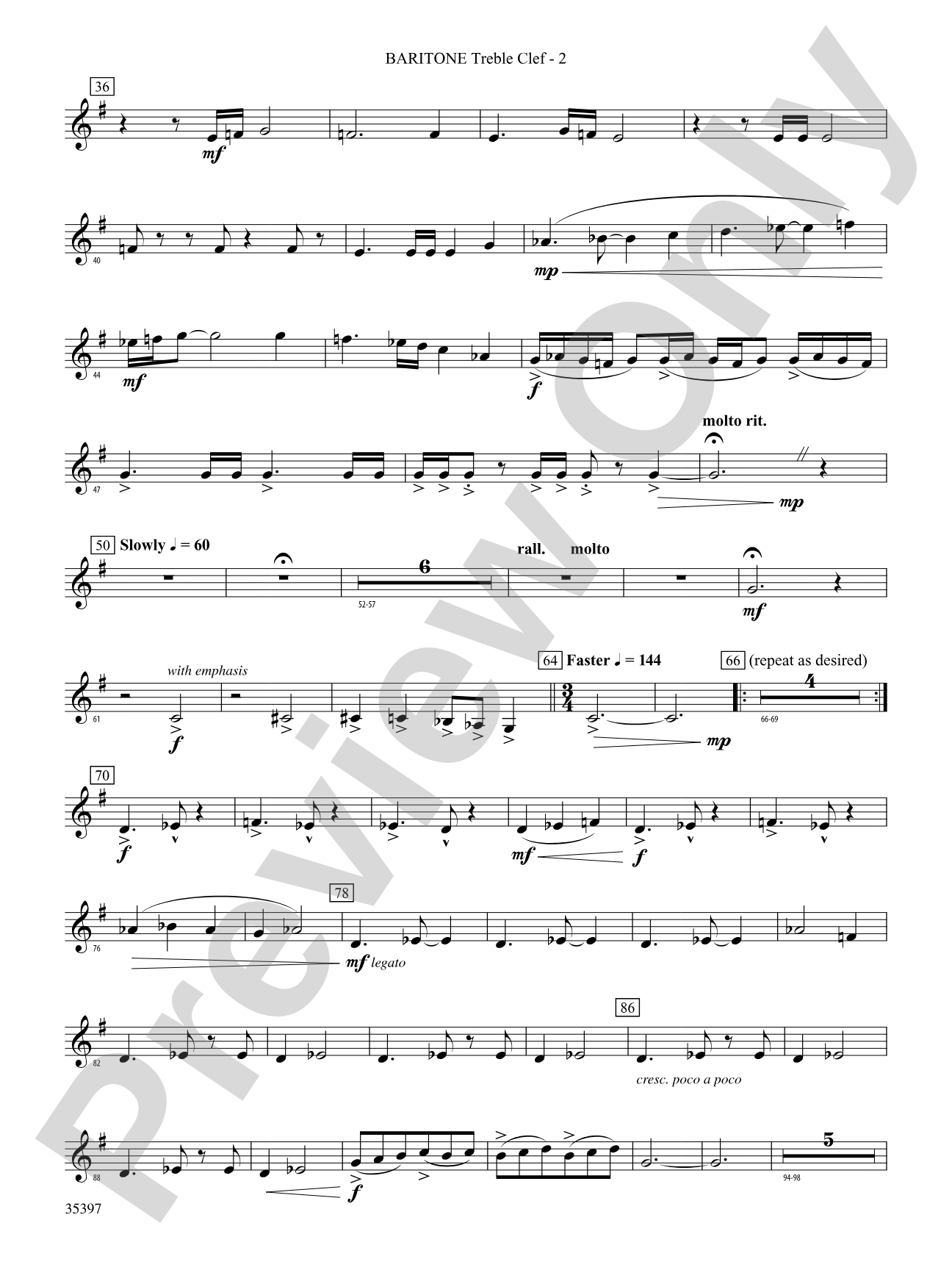 Fuego del Alma: (wp) Baritone T.C.