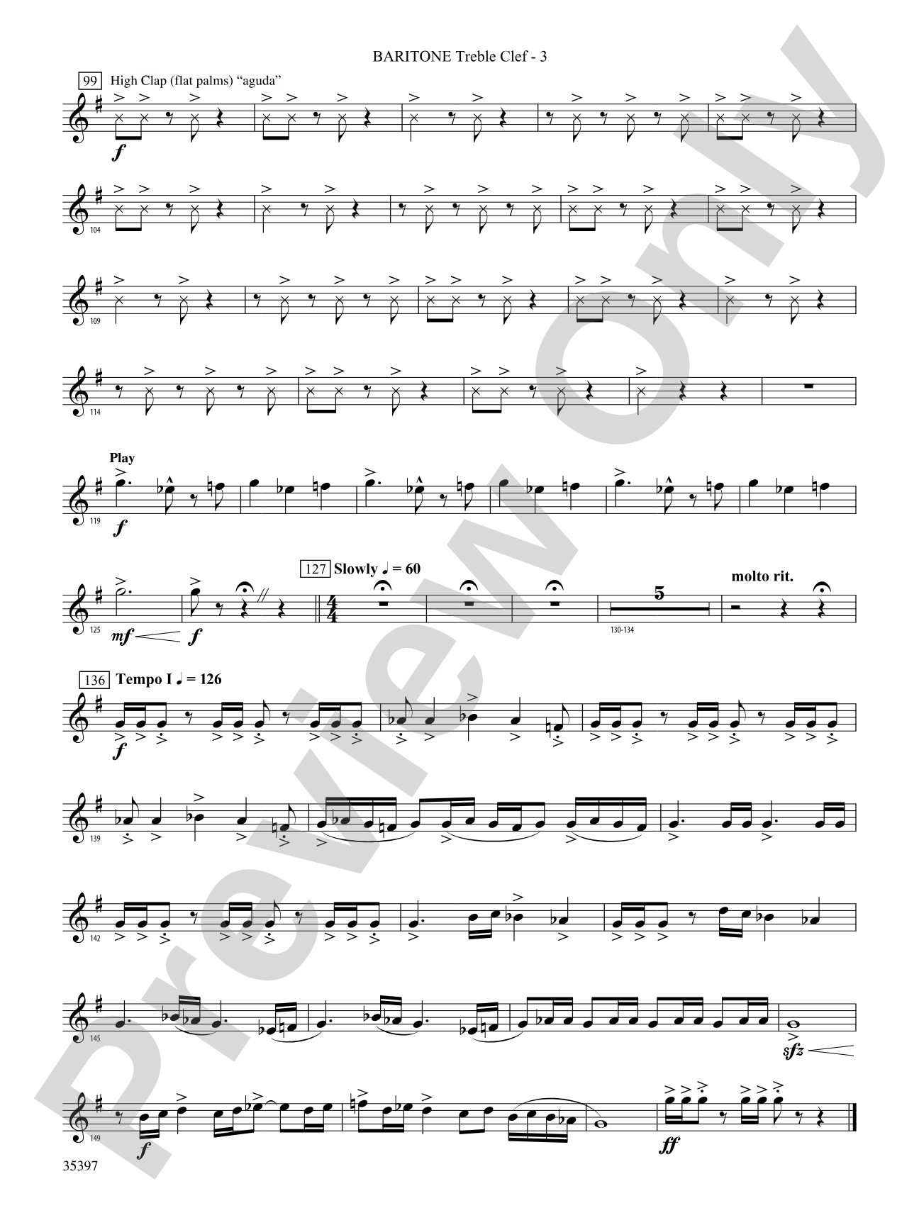 Fuego del Alma: (wp) Baritone T.C.