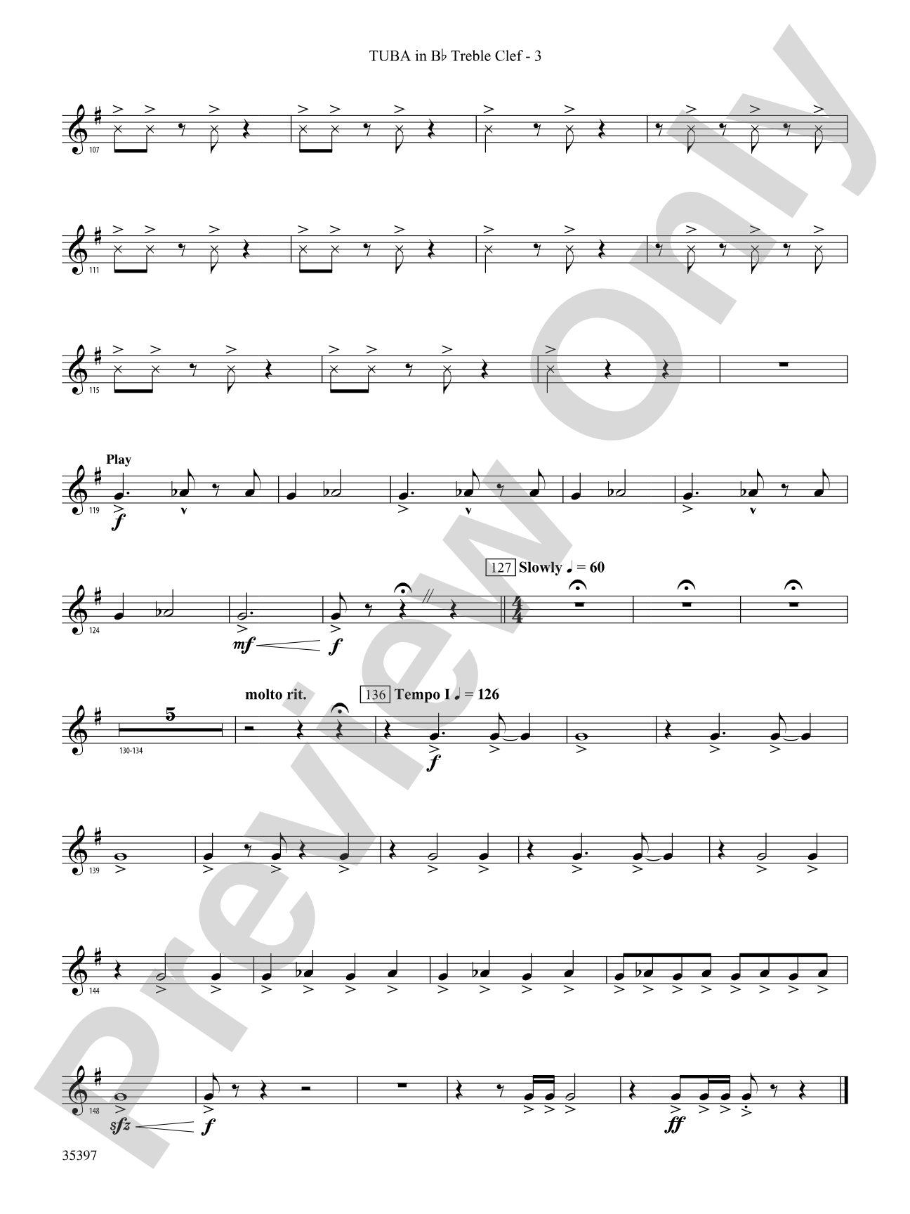 Fuego del Alma: (wp) B-flat Tuba T.C.