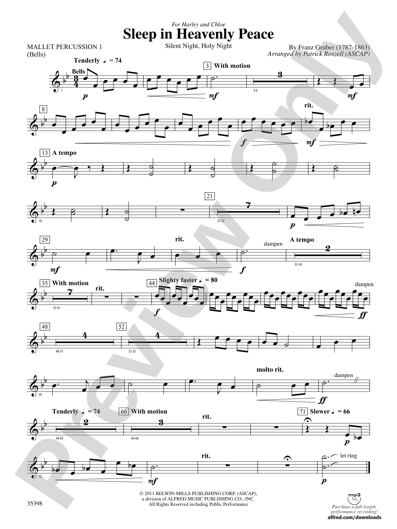 Sleep in Heavenly Peace: Mallets