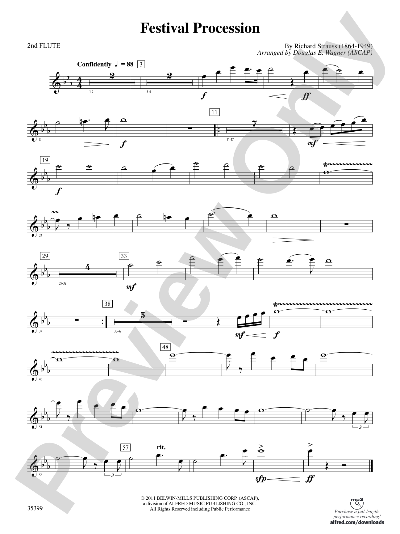 Festival Procession: 2nd Flute