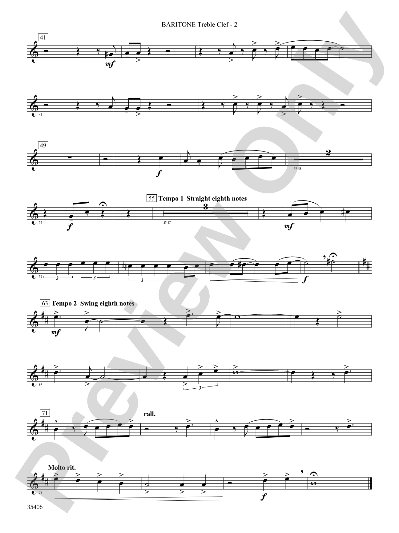 Volare: (wp) Baritone T.C.