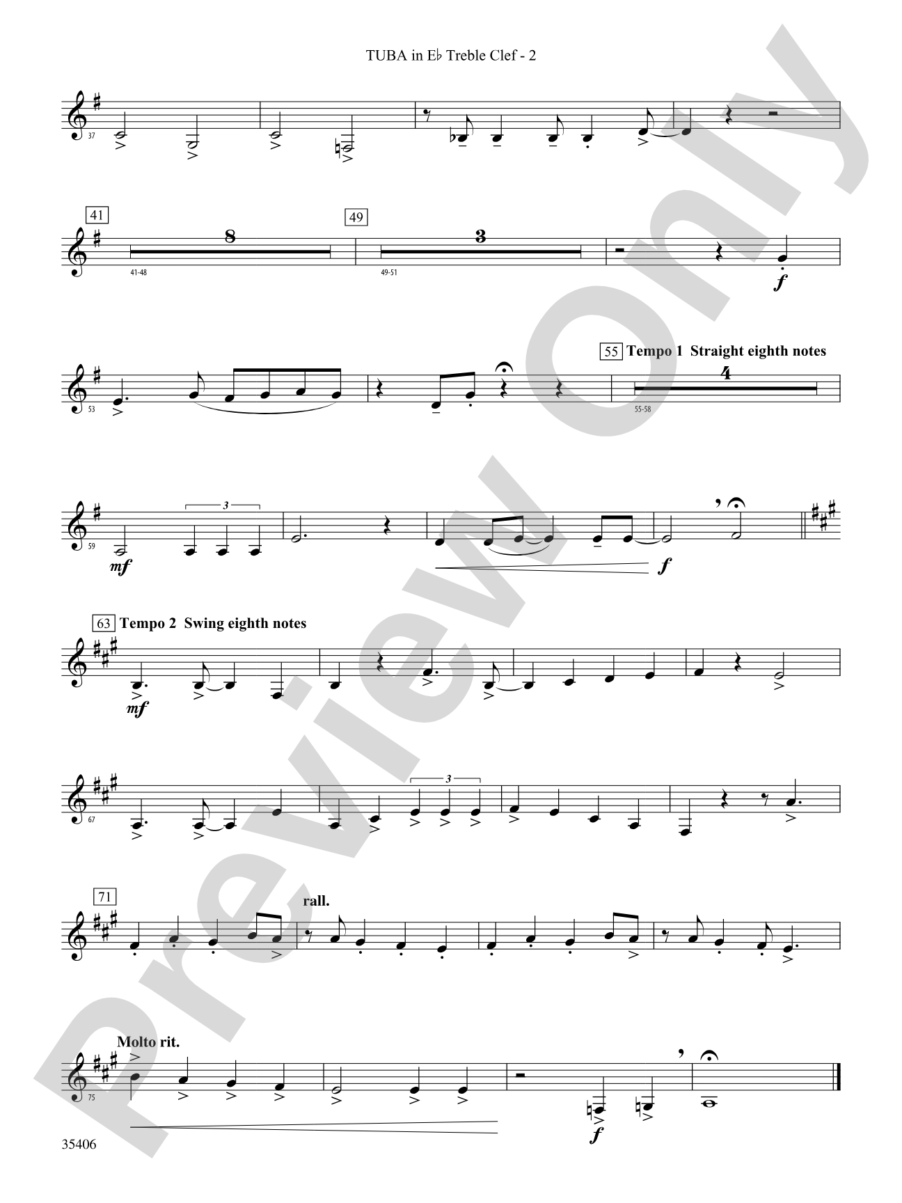 Volare: (wp) E-flat Tuba T.C.