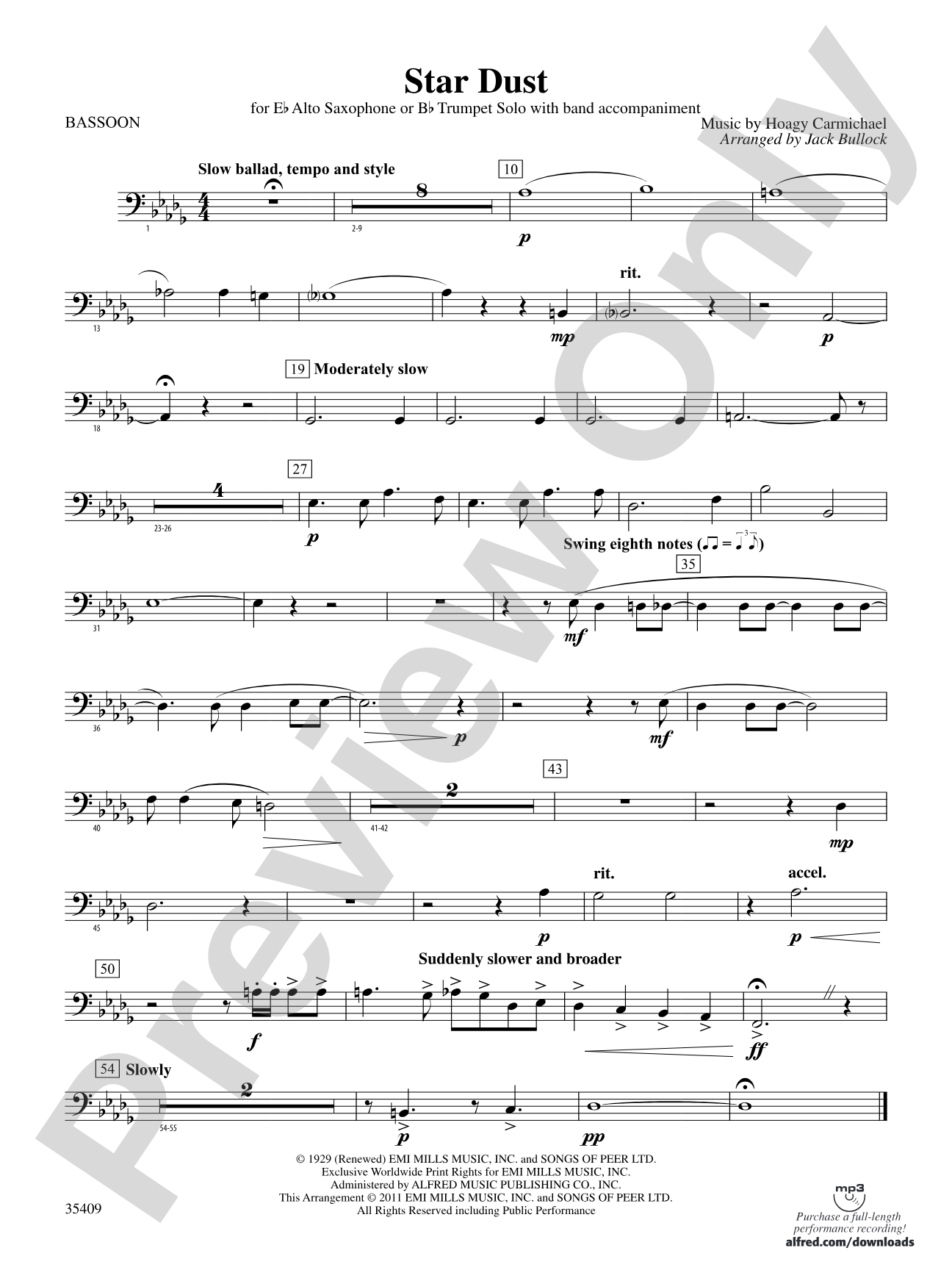 Star Dust: Bassoon