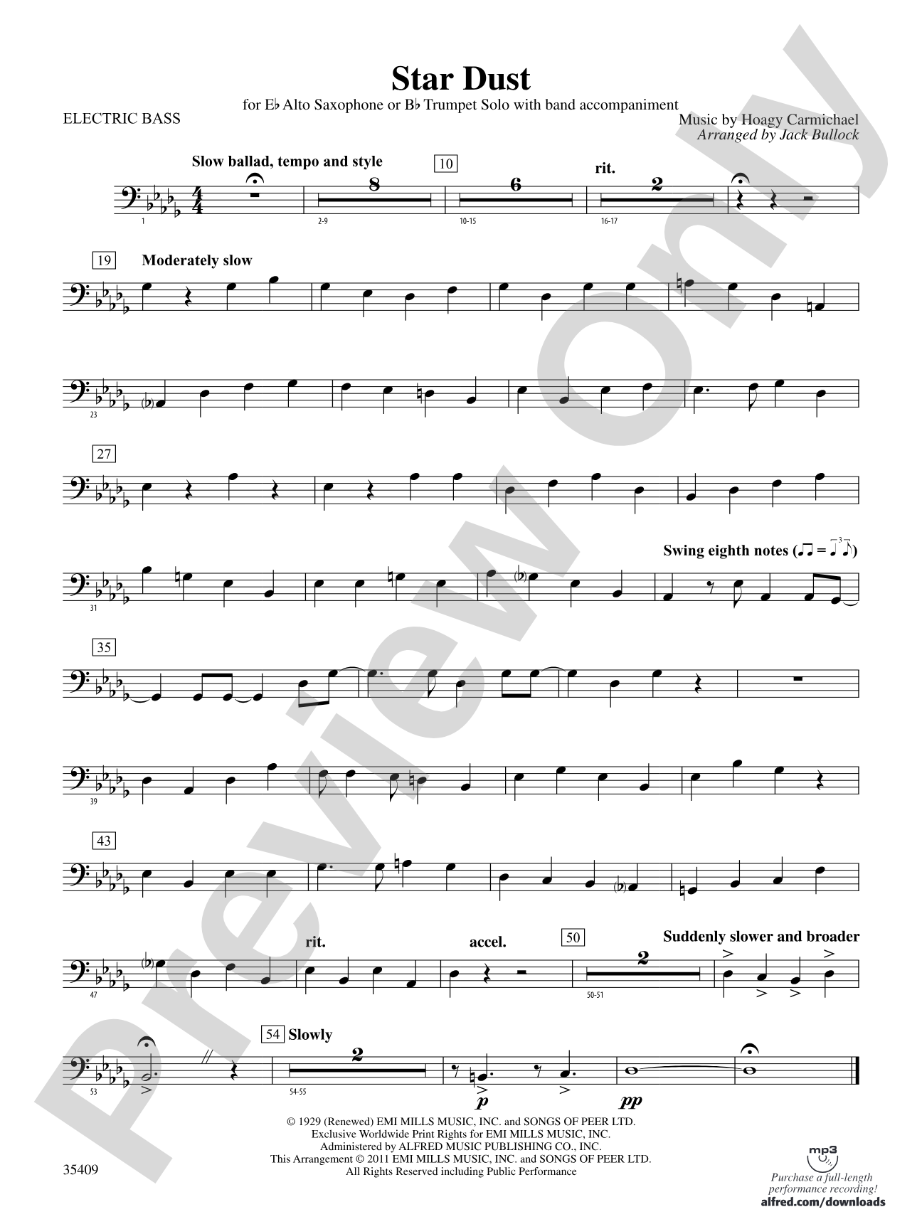 Star Dust: Electric Bass