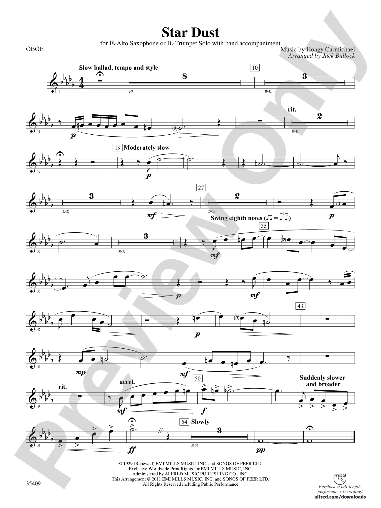 Star Dust: Oboe