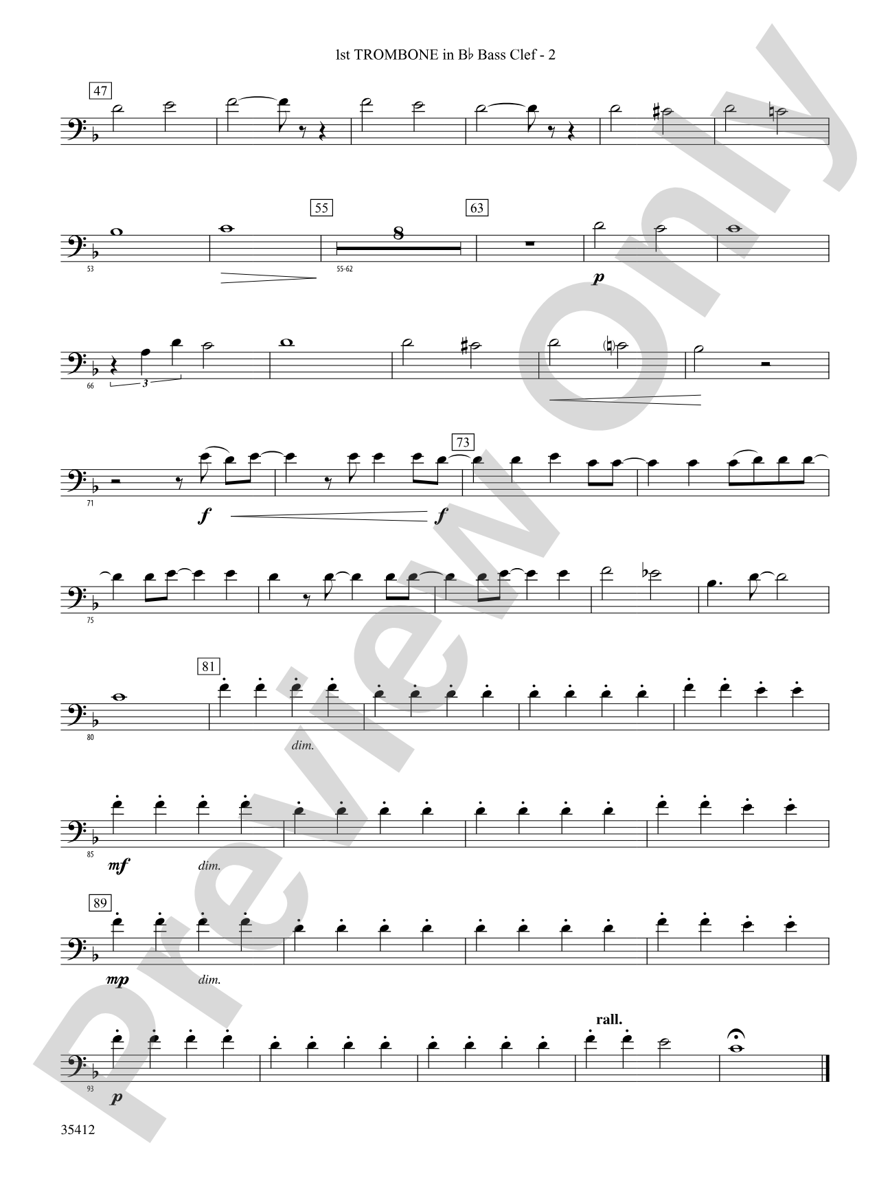 Haven't Met You Yet: (wp) 1st B-flat Trombone B.C.