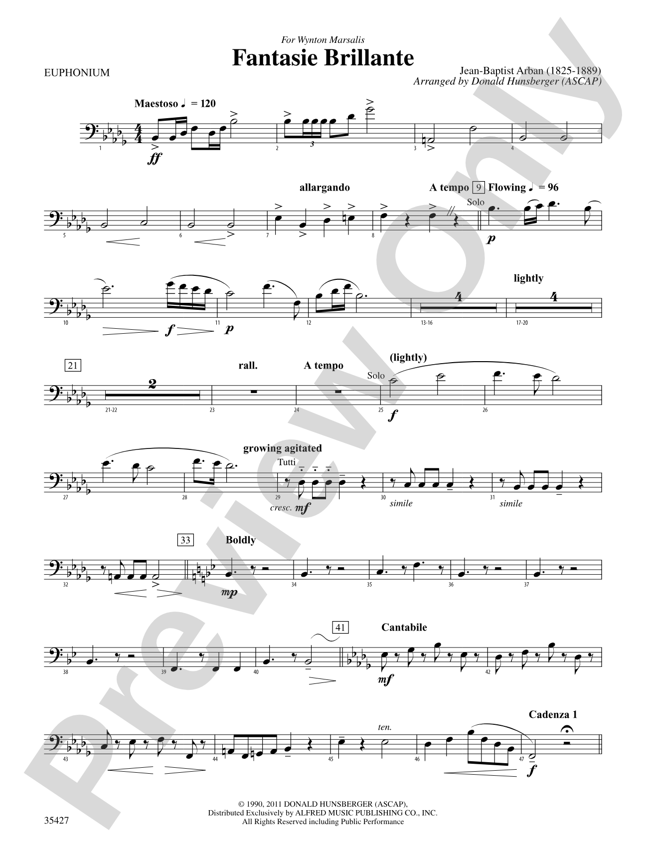 Fantasie Brillante: Baritone B.C.