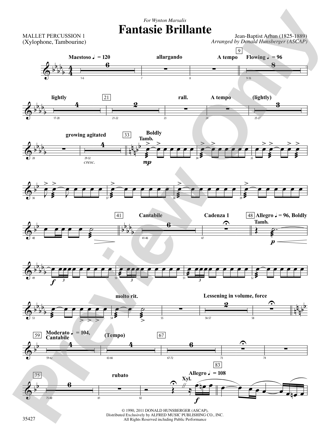 Fantasie Brillante: Mallets