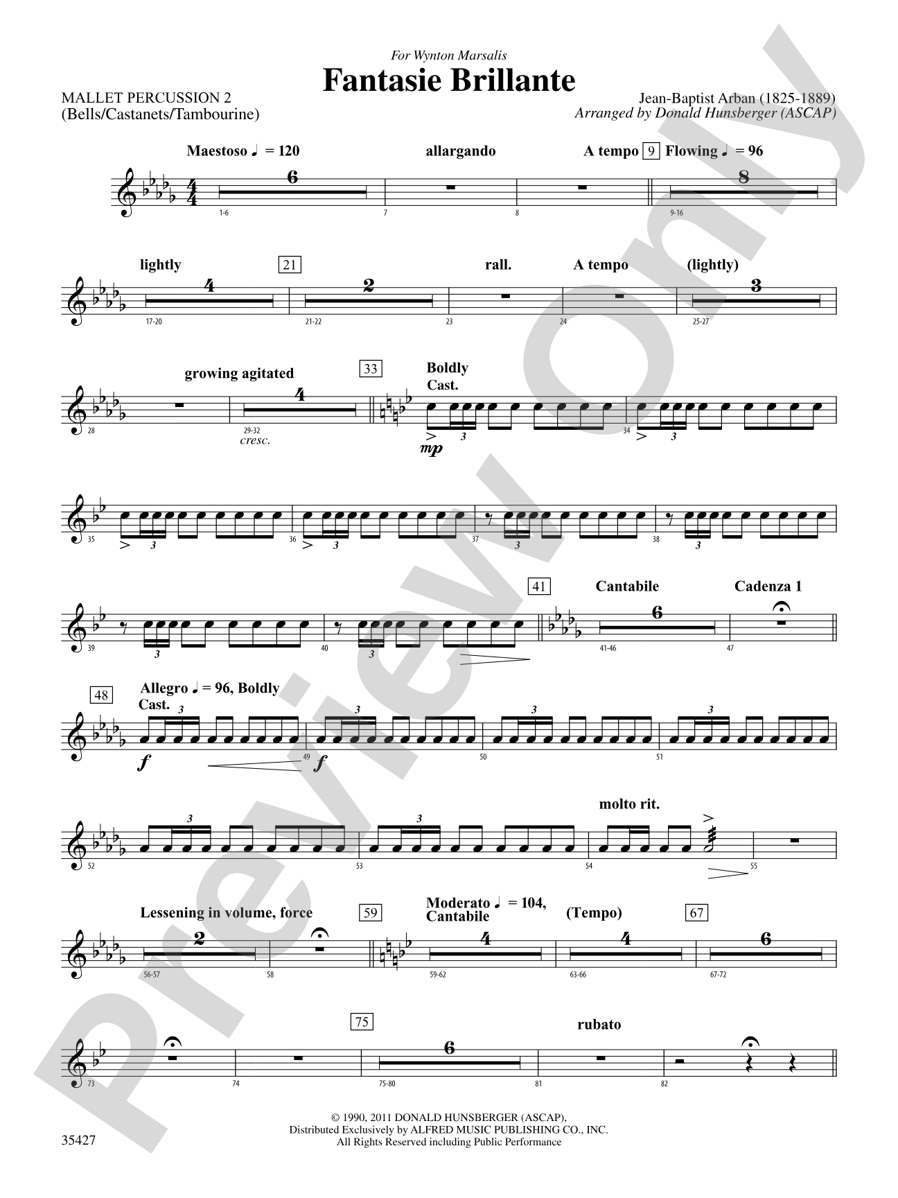 Fantasie Brillante: 2nd Mallet Percussion