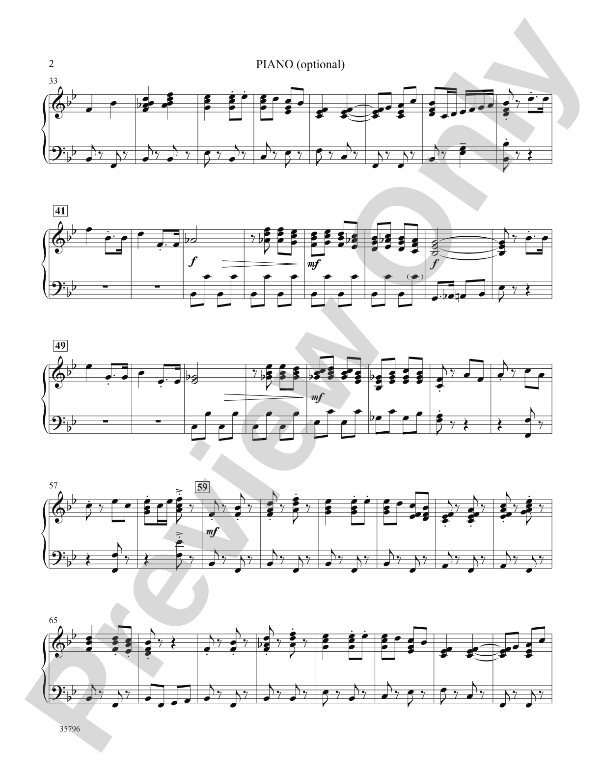 Bugler's Holiday: Piano Accompaniment: Choral SoundPax