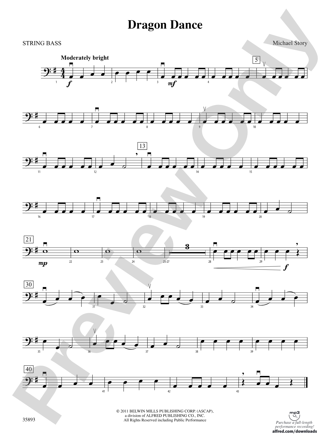 Dragon Dance: String Bass