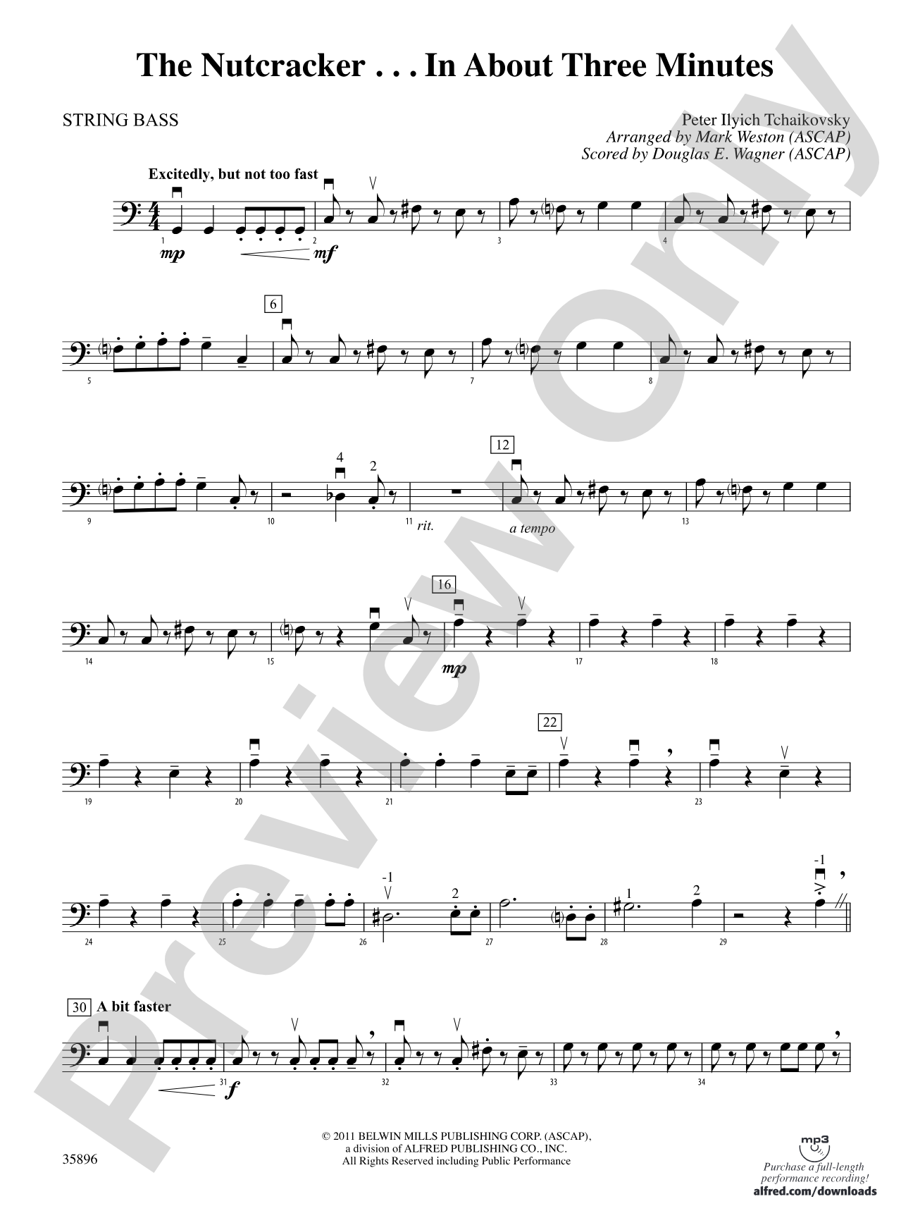 The Nutcracker... In About Three Minutes: String Bass