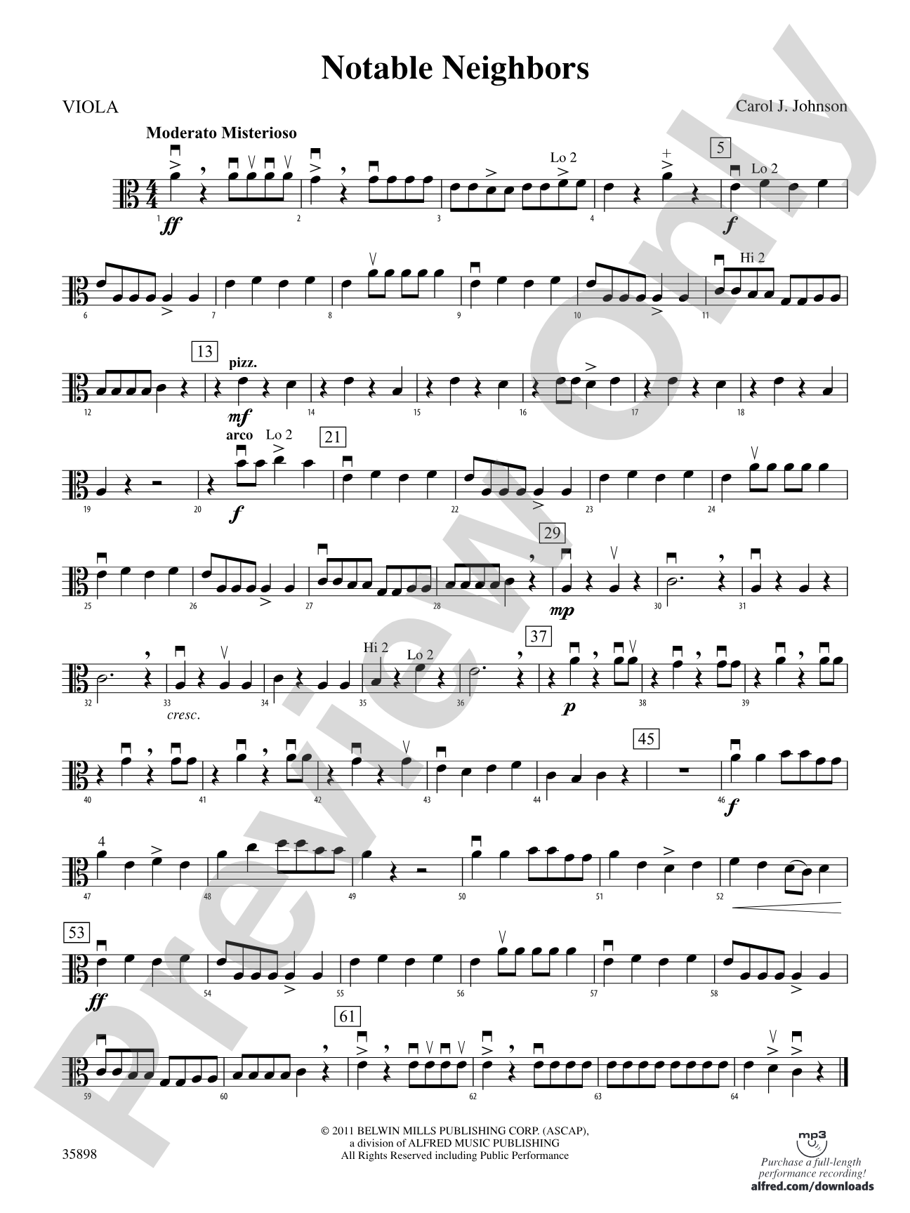 Notable Neighbors: Viola