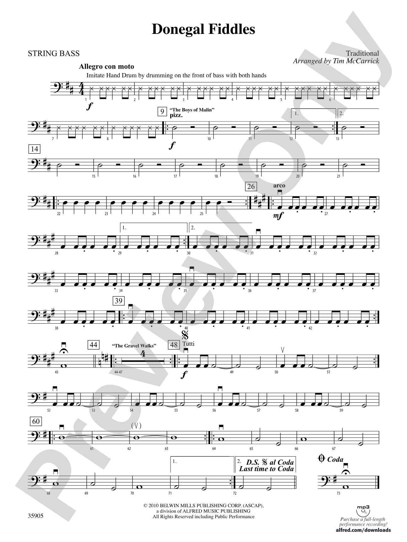 Donegal Fiddles: String Bass