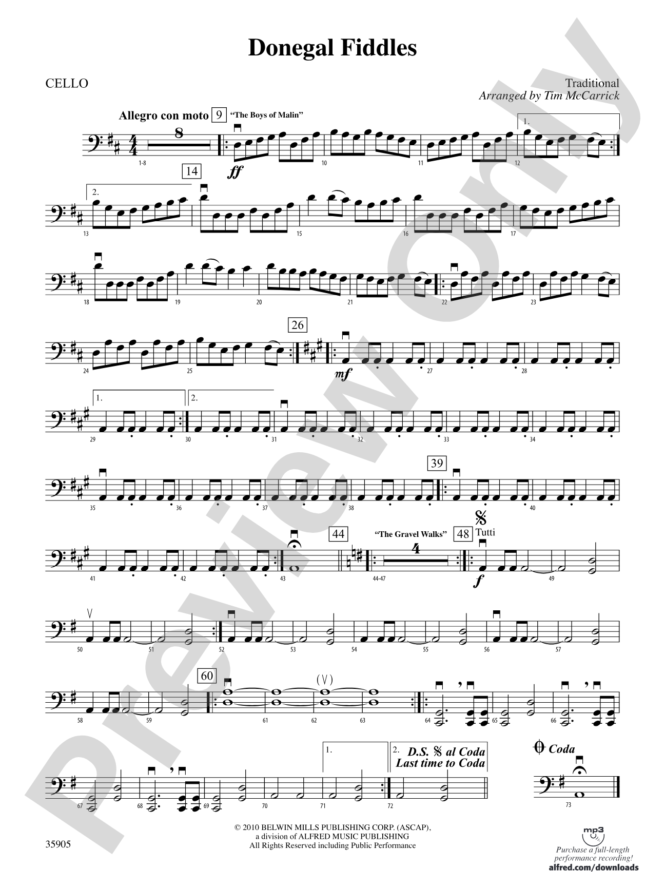 Donegal Fiddles: Cello