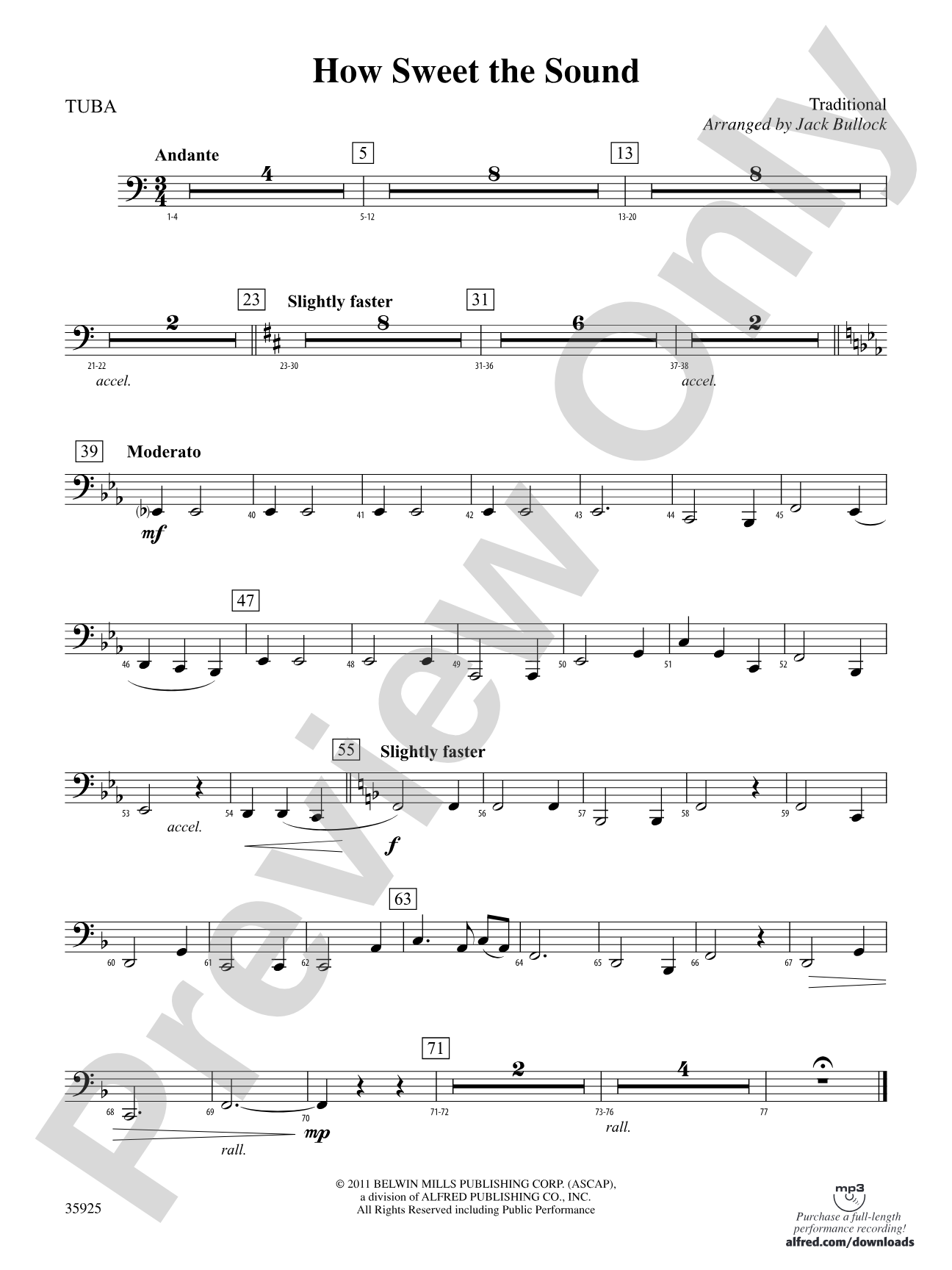 How Sweet the Sound: Tuba