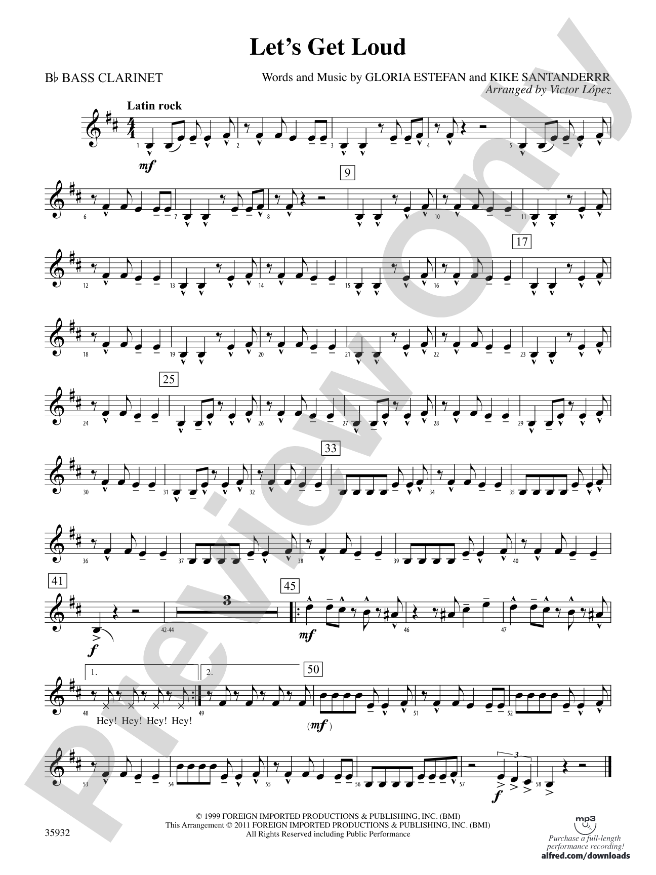 Let's Get Loud: B-flat Bass Clarinet
