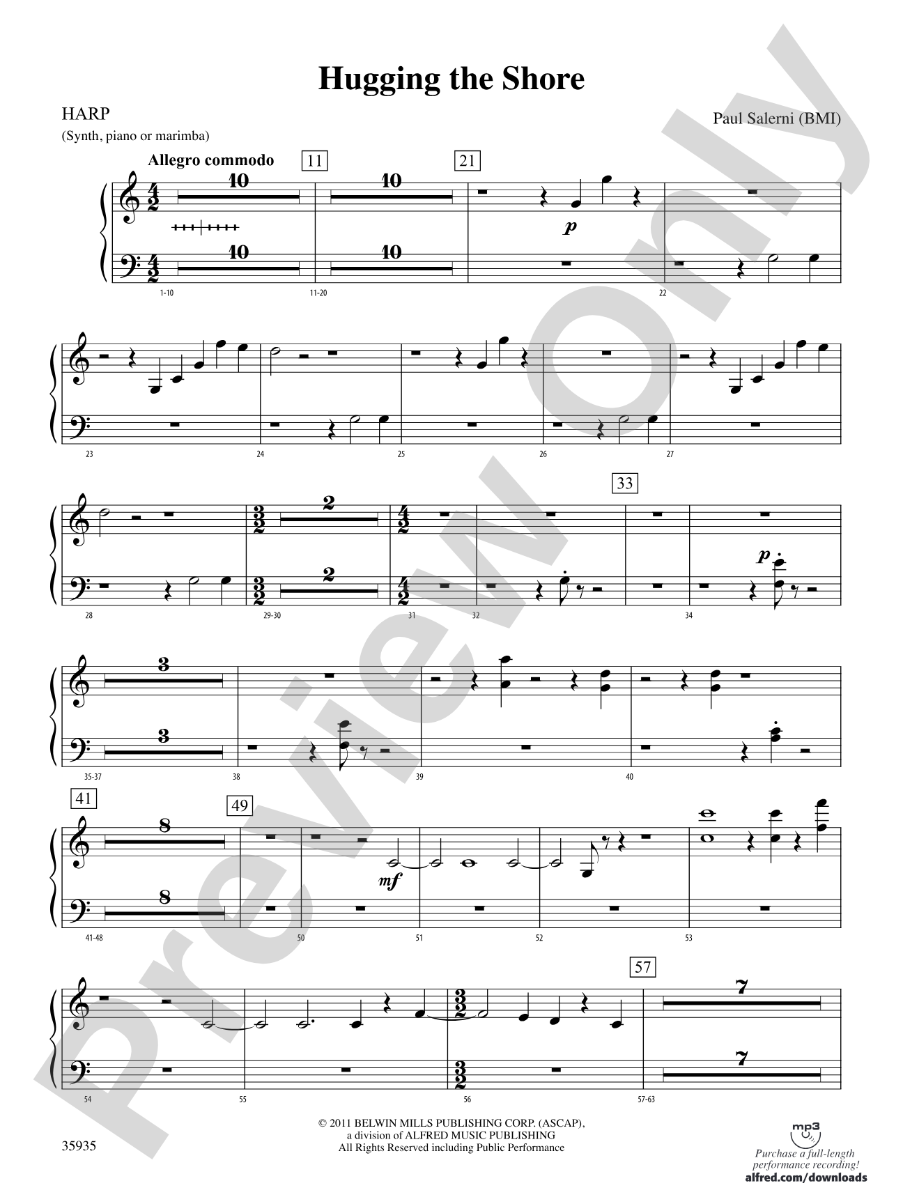 Hugging the Shore: Harp