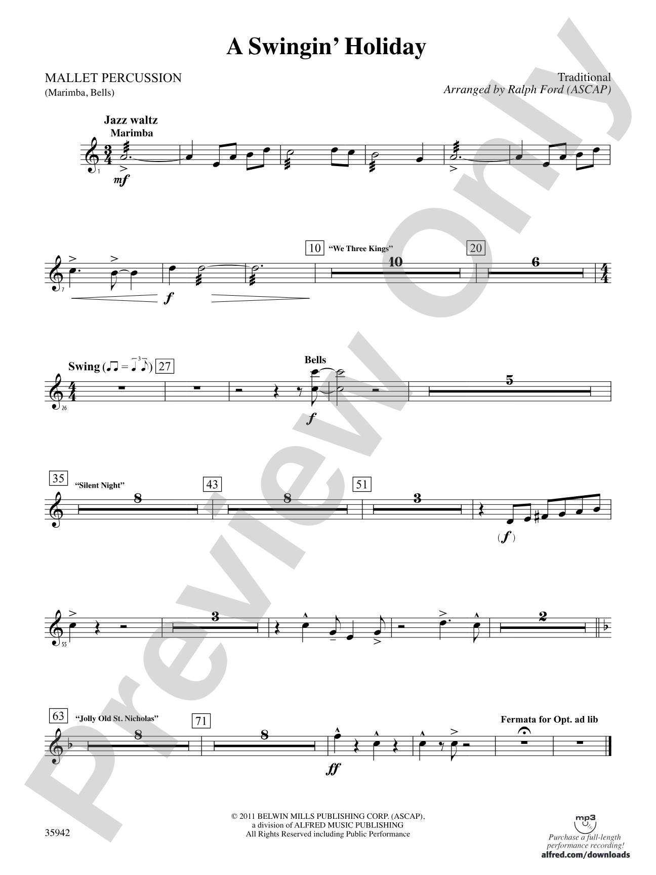 A Swingin' Holiday: Mallets
