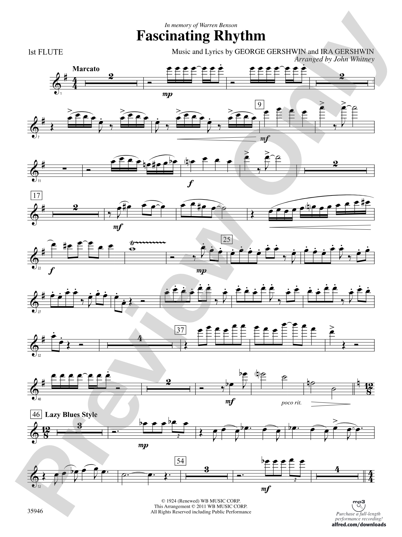 Fascinating Rhythm: Flute