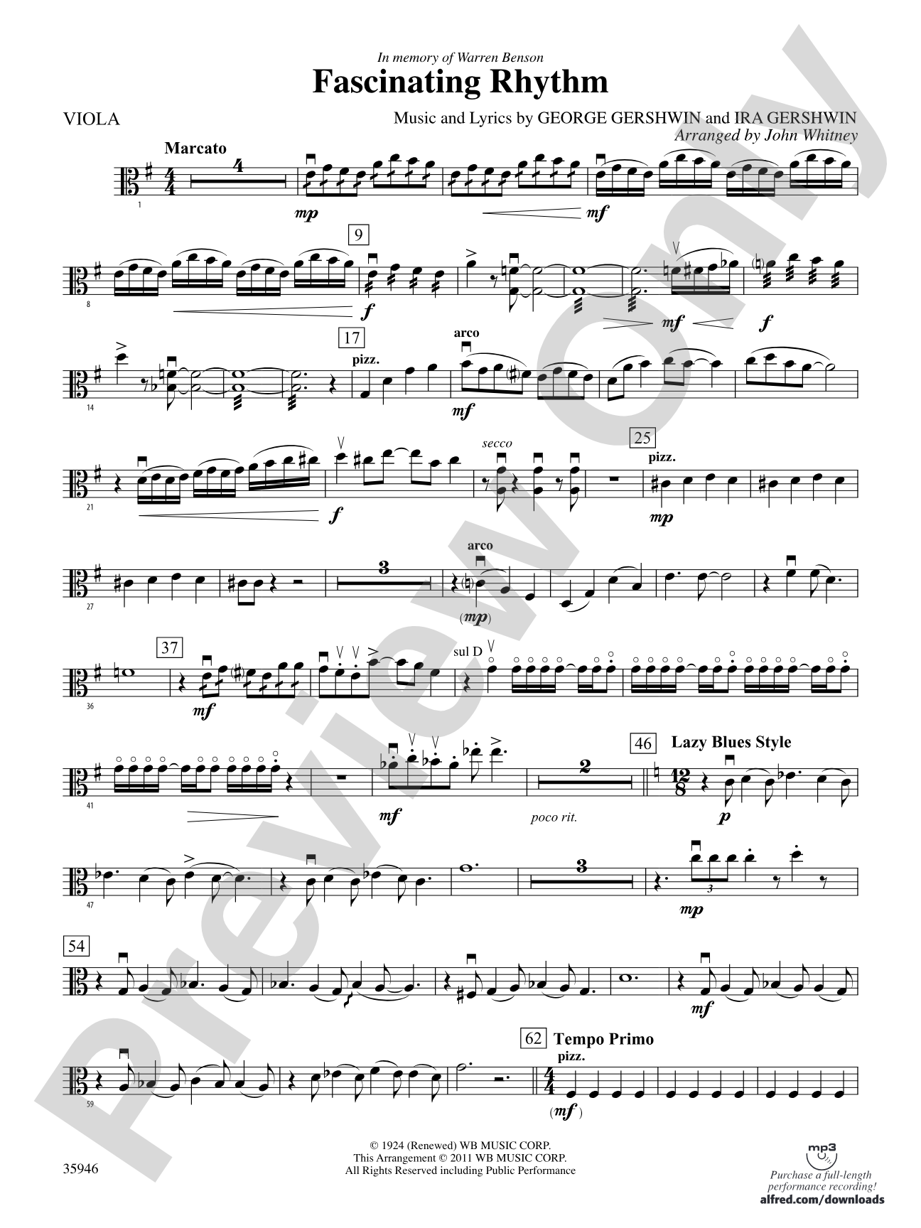 Fascinating Rhythm: Viola