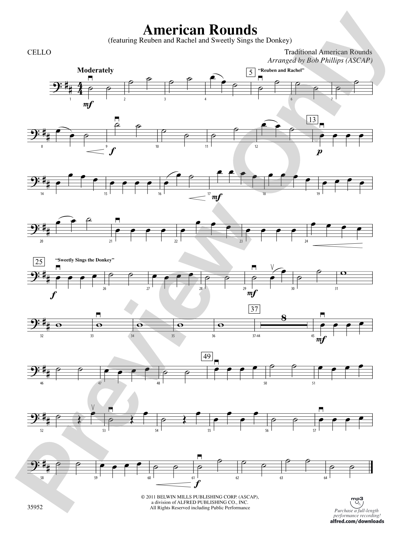 American Rounds: Cello