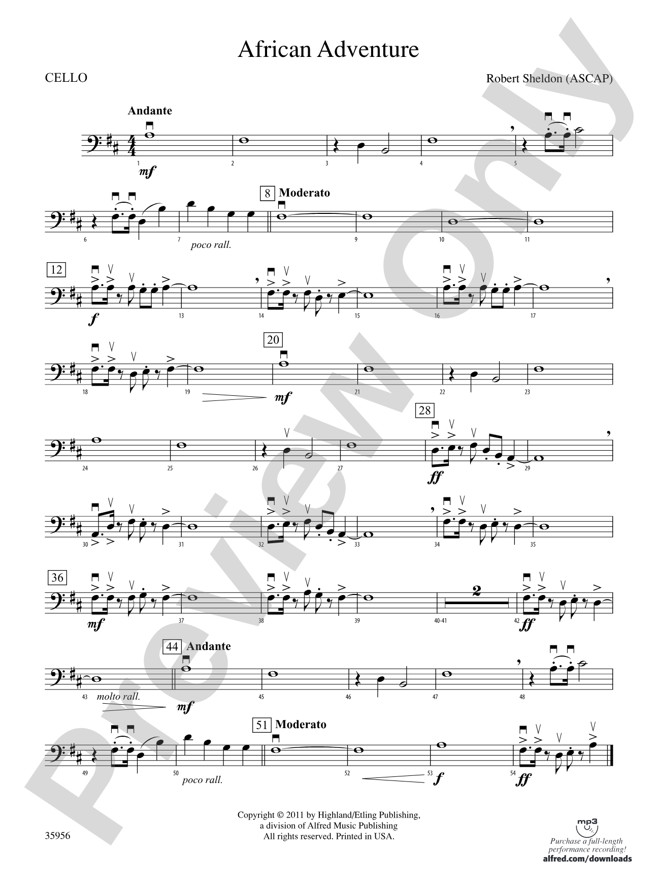 African Adventure: Cello