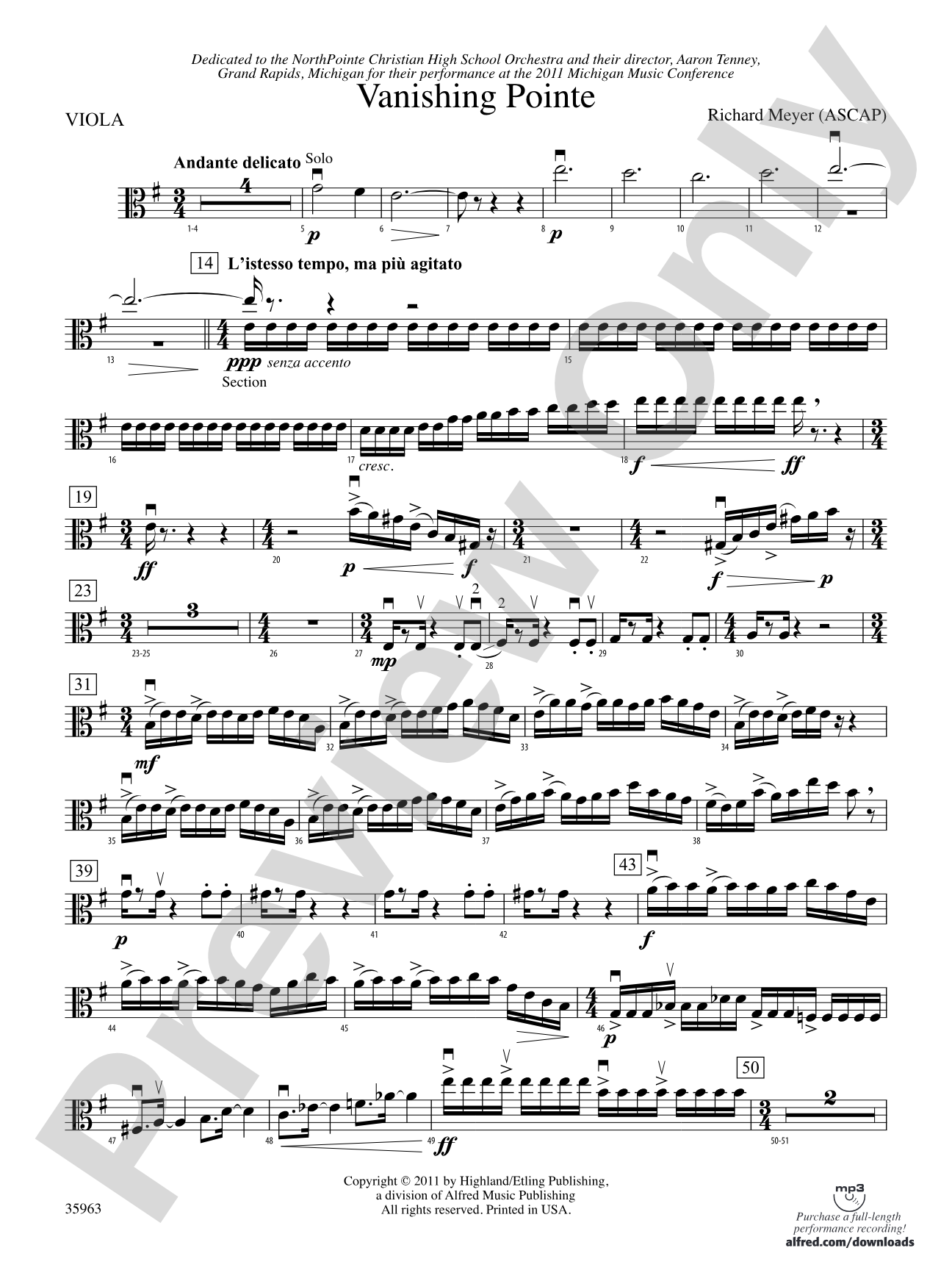 Vanishing Pointe: Viola
