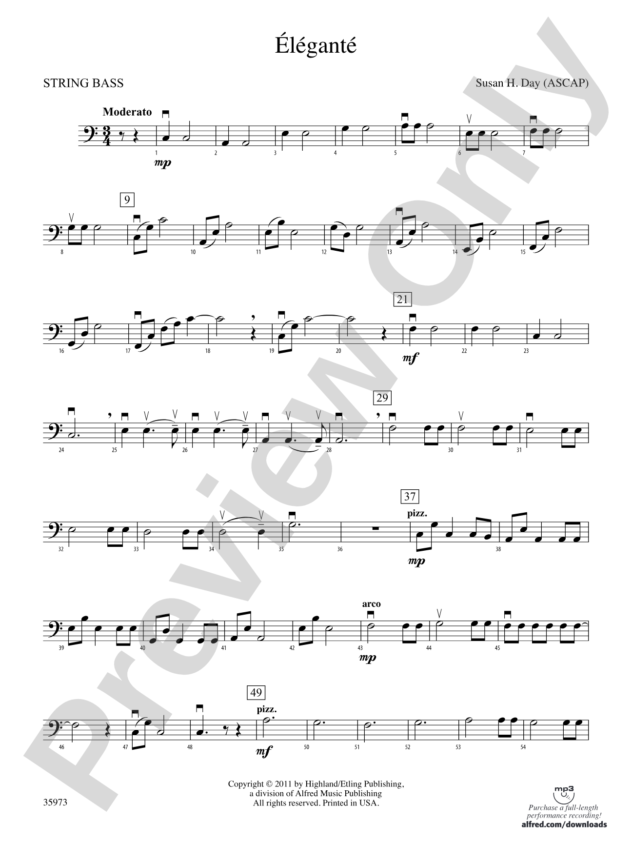 Éléganté: String Bass