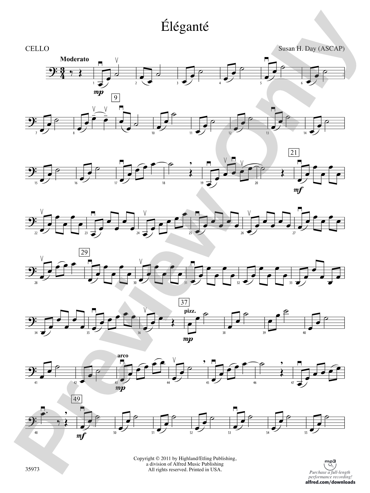 Éléganté: Cello