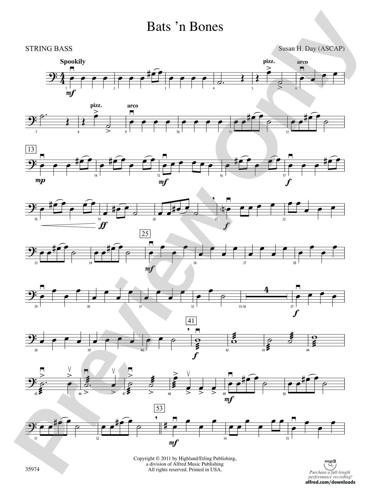 Bats 'n Bones: String Bass
