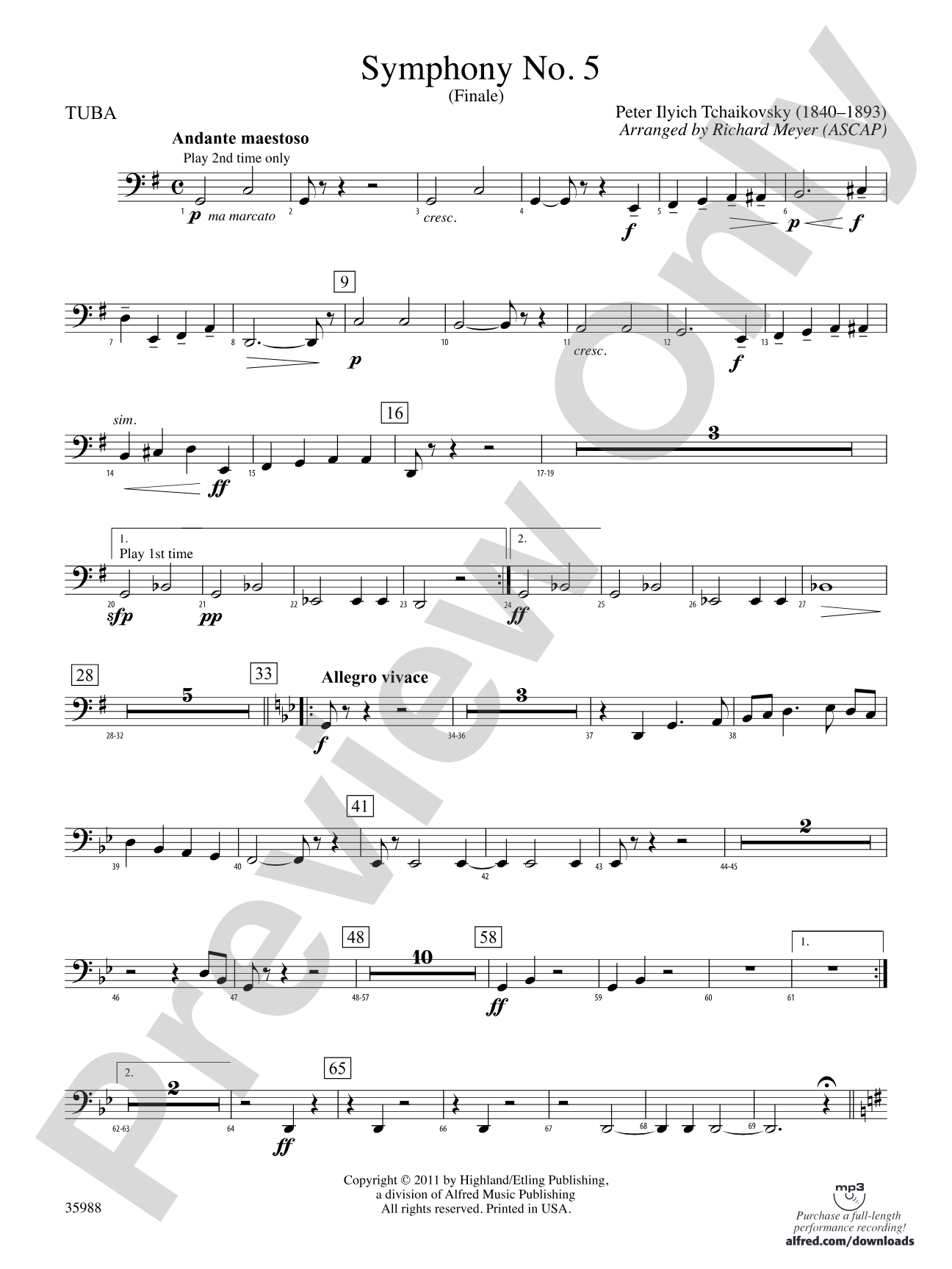 Symphony No. 5: Tuba