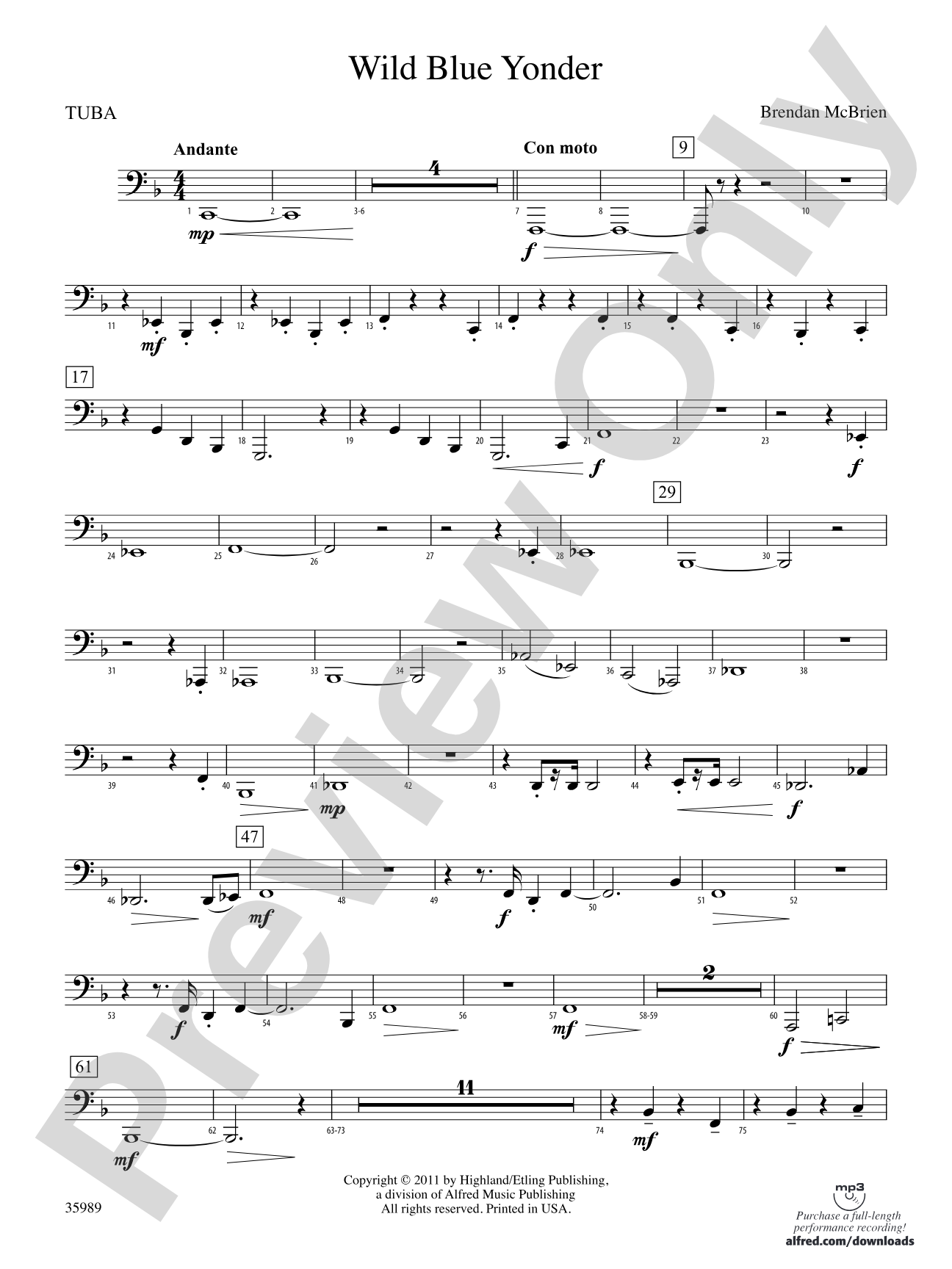 Wild Blue Yonder: Tuba