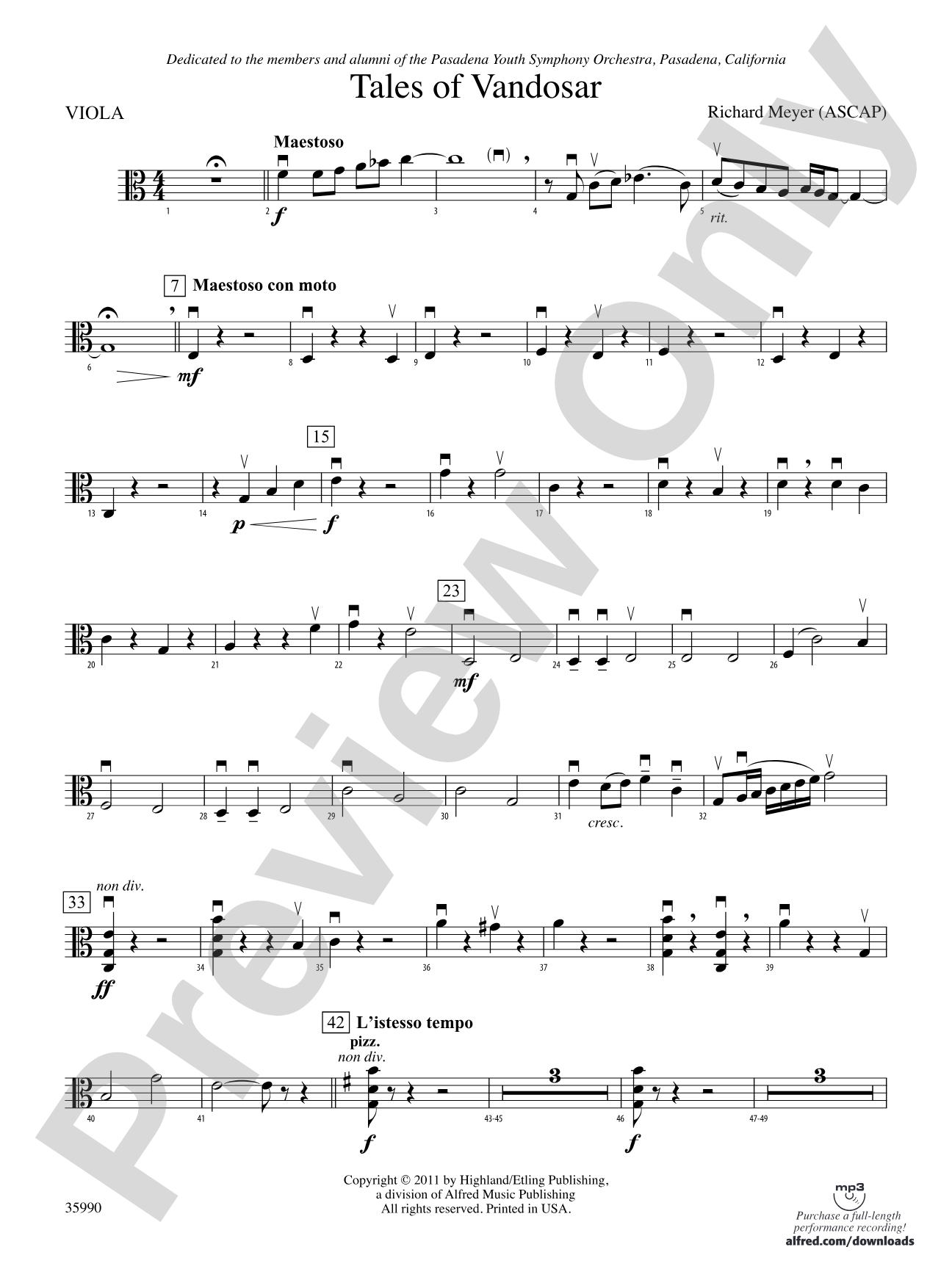 Tales of Vandosar: Viola