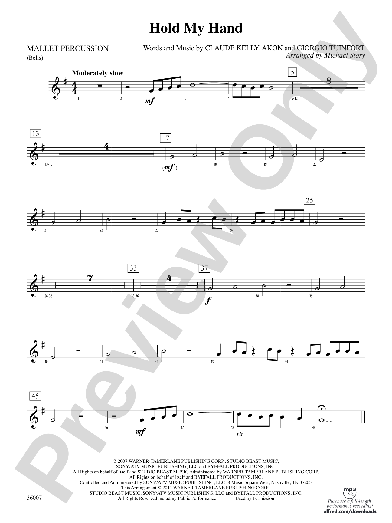 Hold My Hand: Mallets
