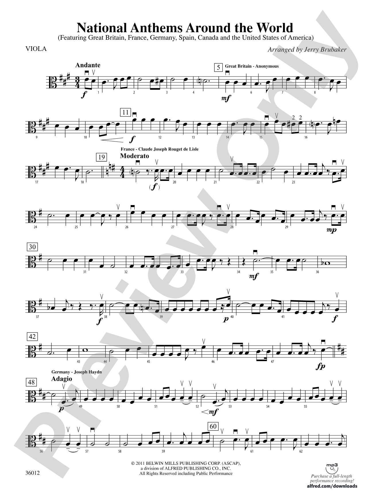 National Anthems Around the World: Viola