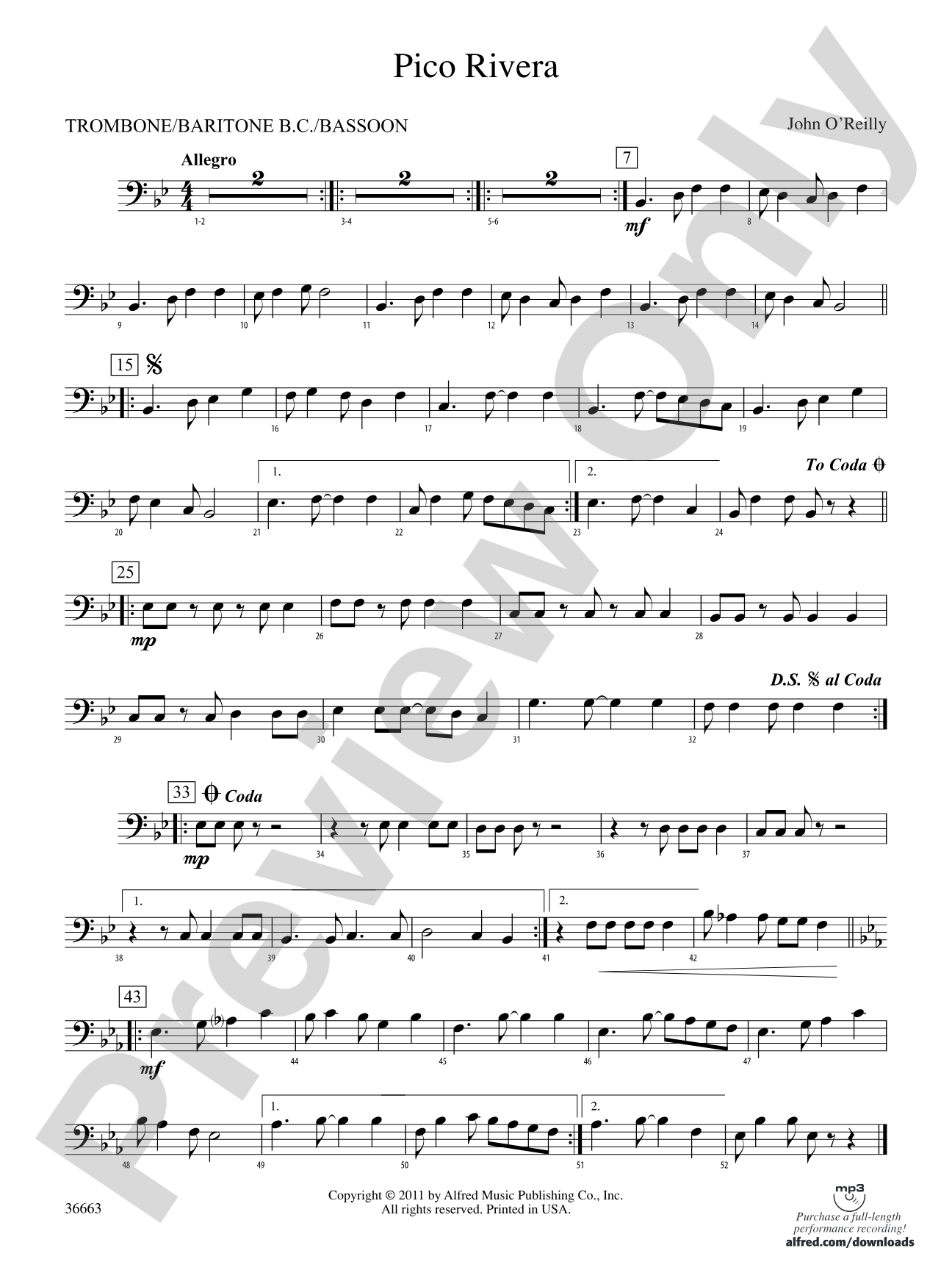 Pico Rivera: 1st Trombone