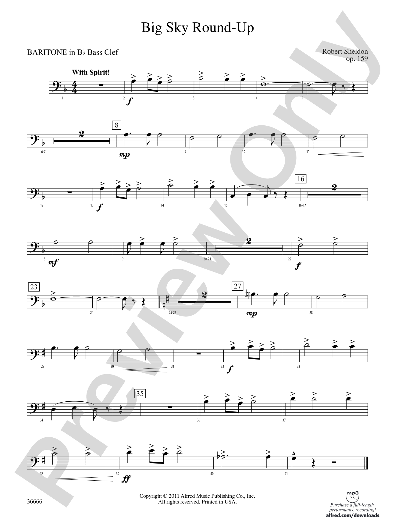 Big Sky Round-Up: (wp) B-flat Baritone B.C.