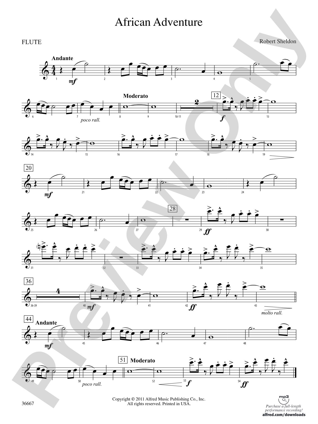 African Adventure: Flute