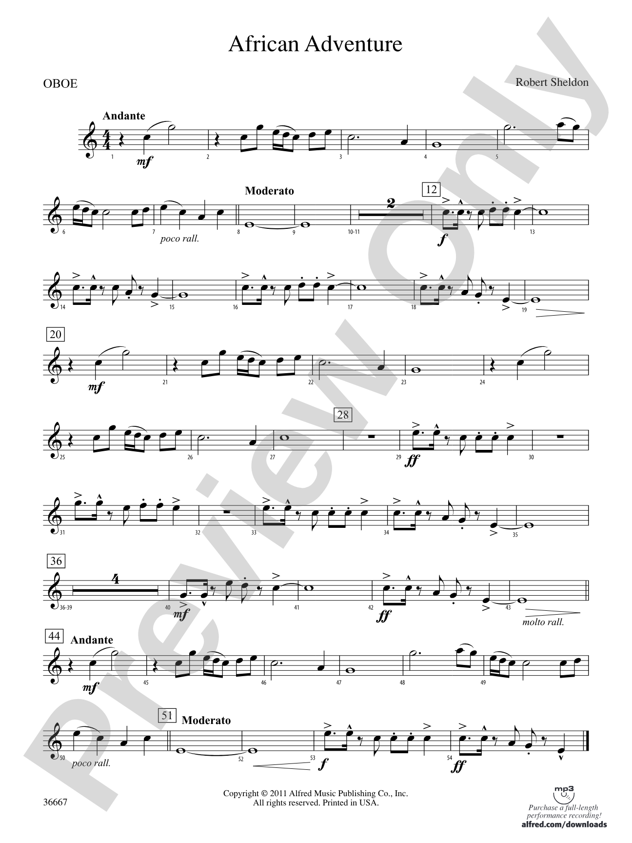 African Adventure: Oboe