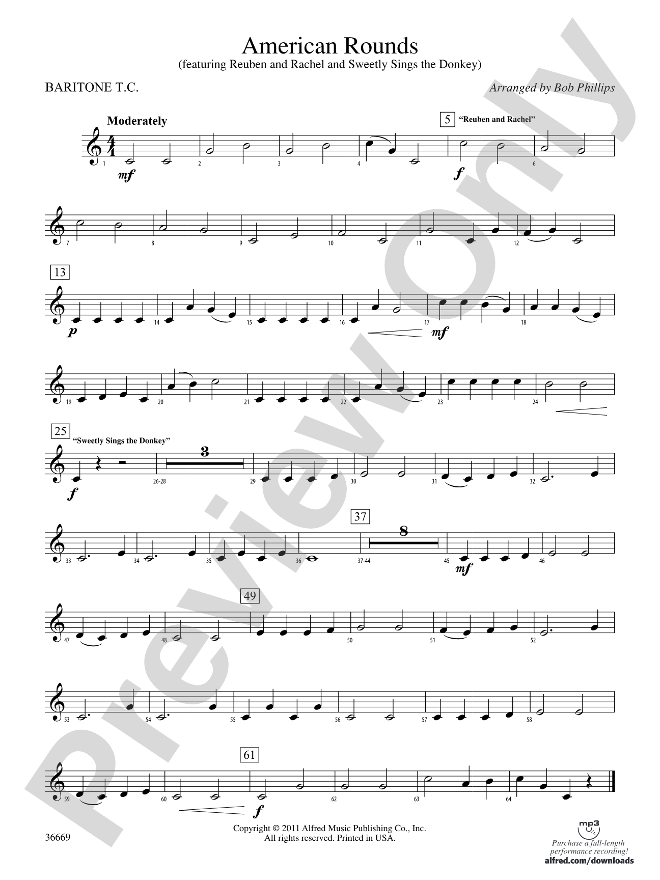 American Rounds: Baritone T.C.