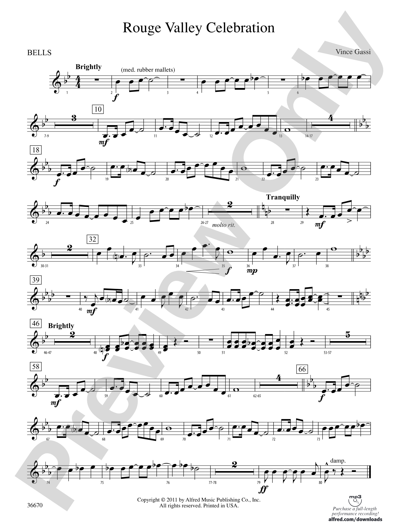 Rouge Valley Celebration: Bells