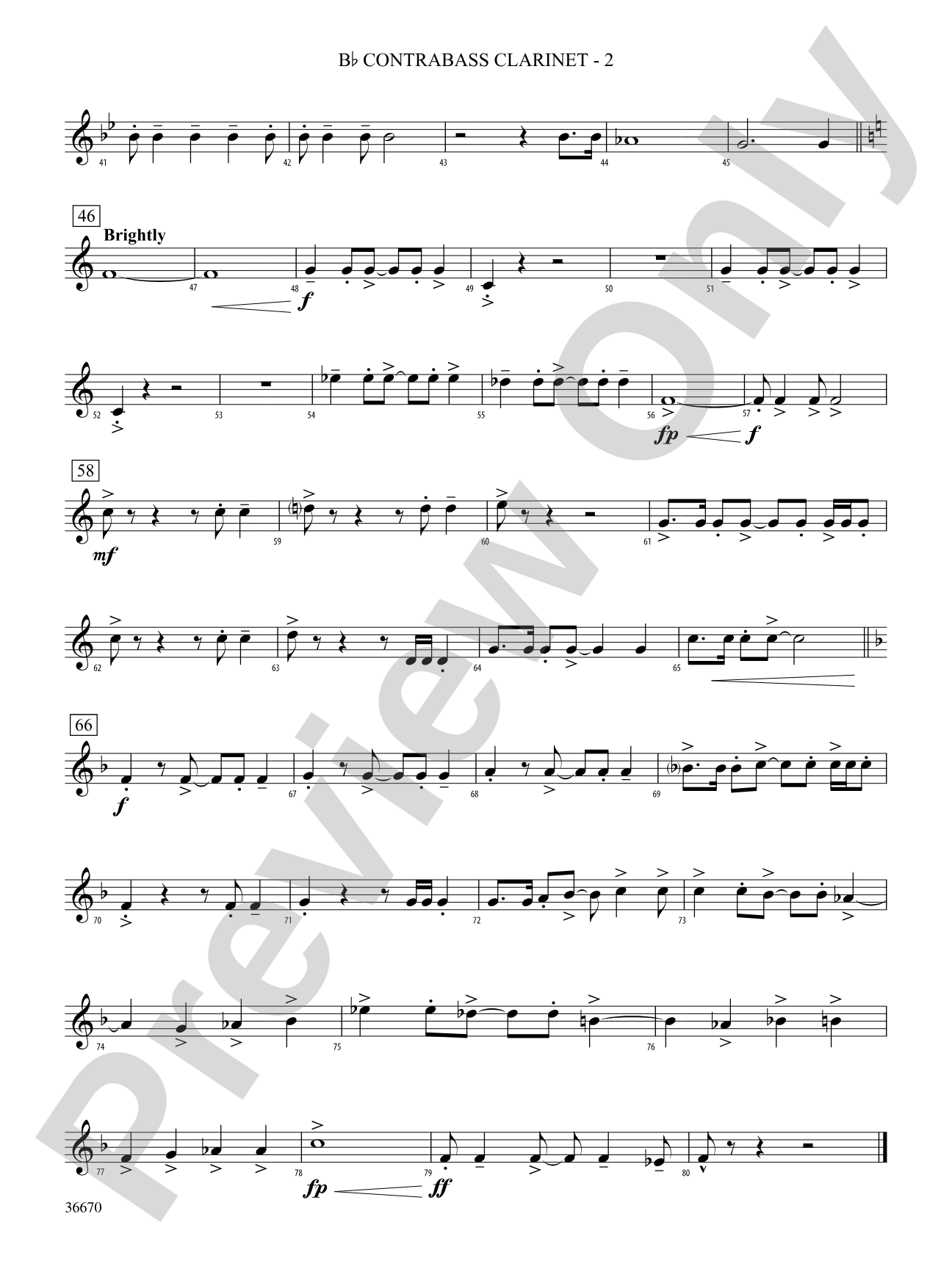 Rouge Valley Celebration: (wp) B-flat Contrabass Clarinet