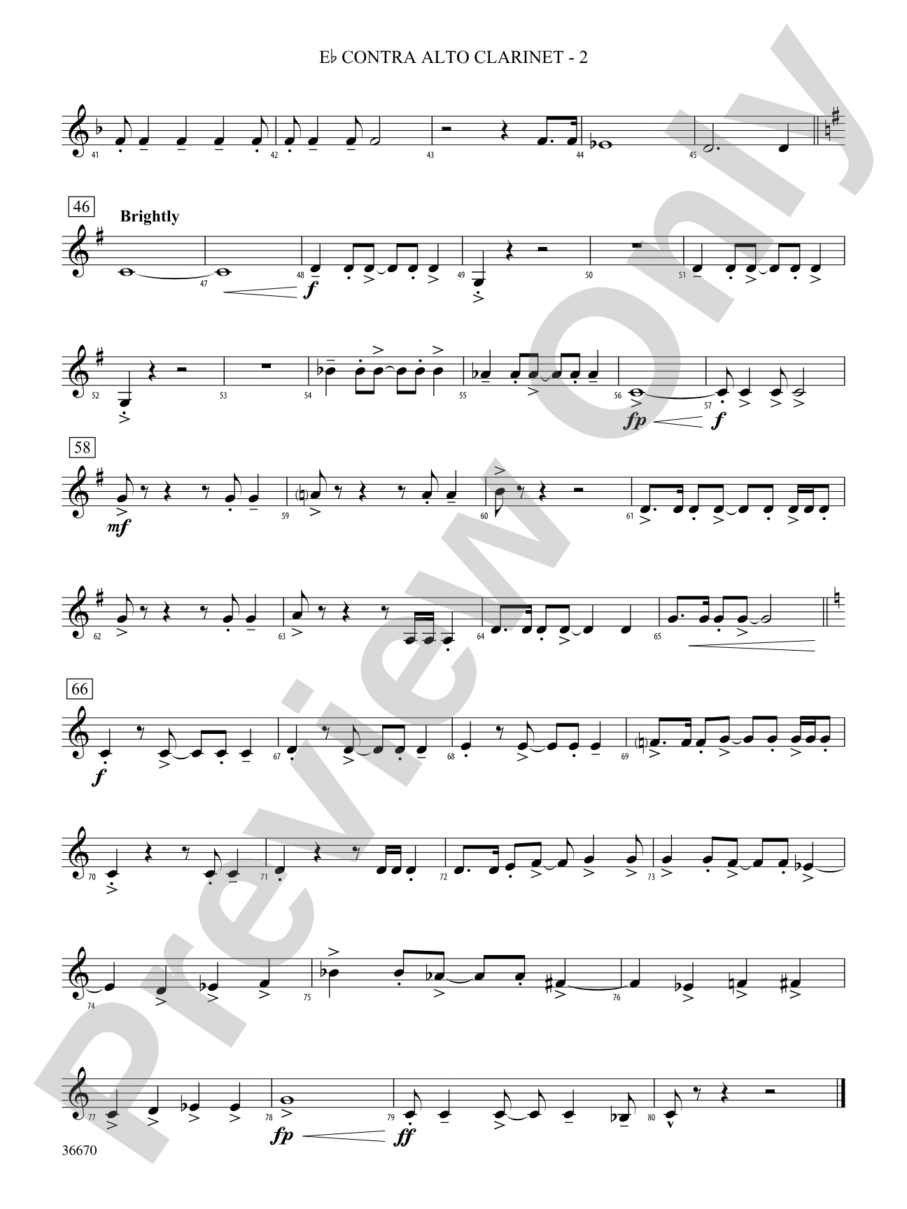 Rouge Valley Celebration: (wp) E-flat Contrabass Clarinet