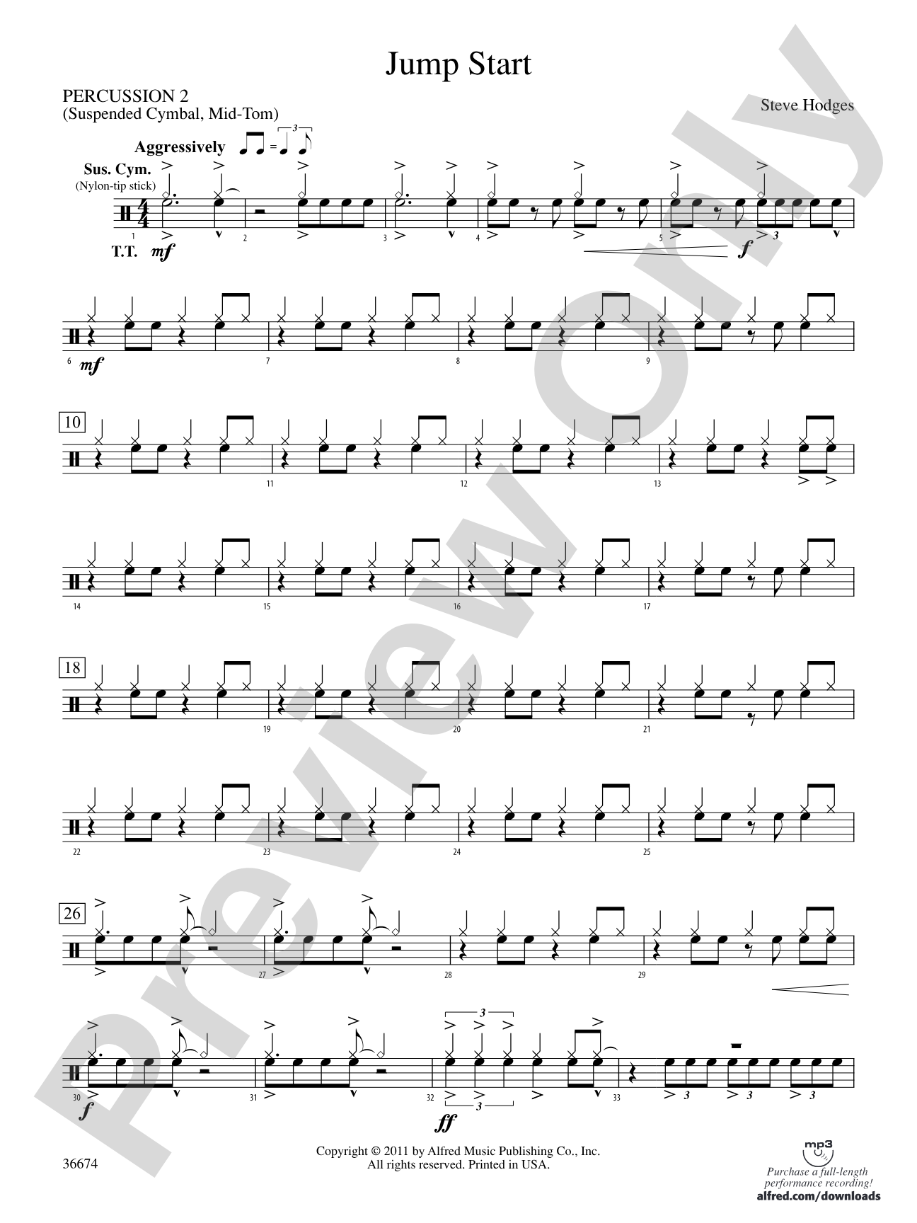 Jump Start: 2nd Percussion