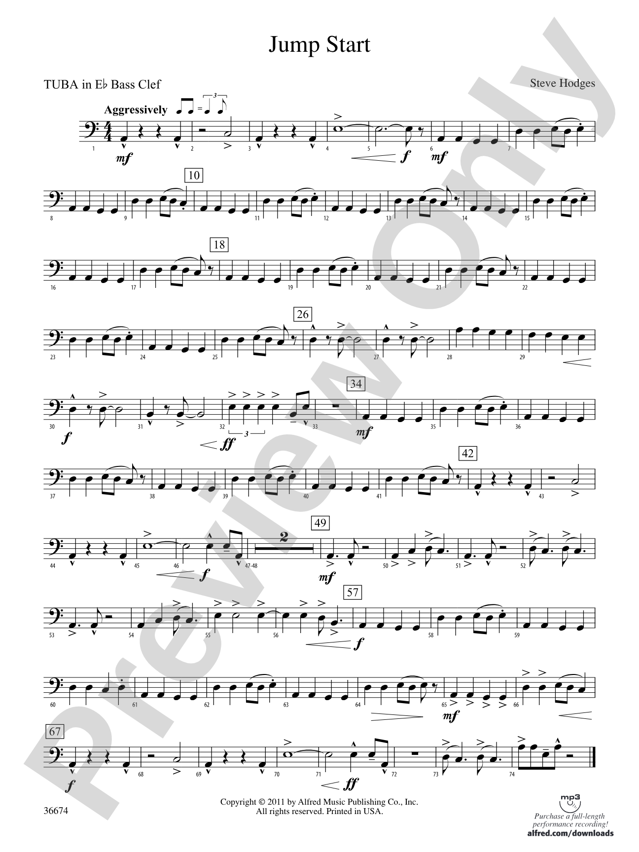 Jump Start: (wp) E-flat Tuba B.C.