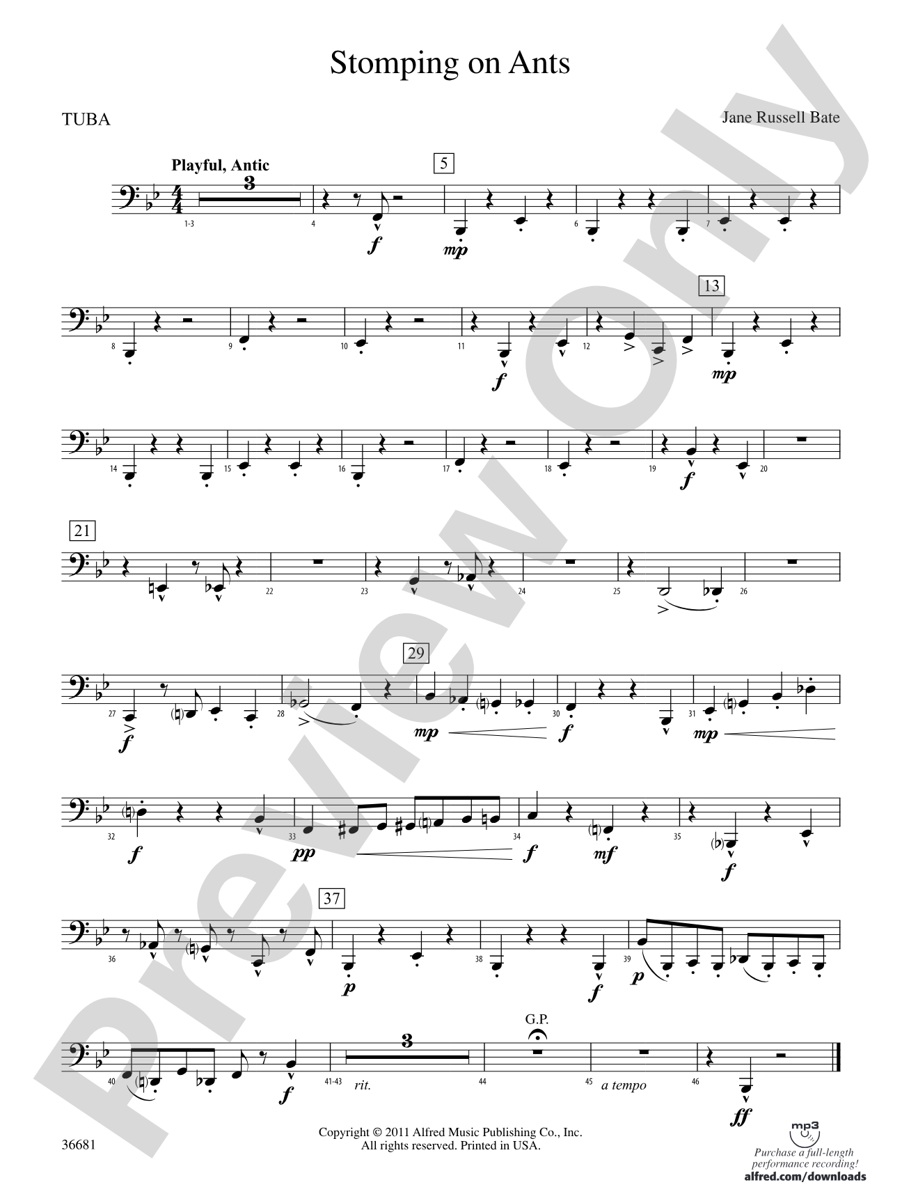 Stomping on Ants: Tuba