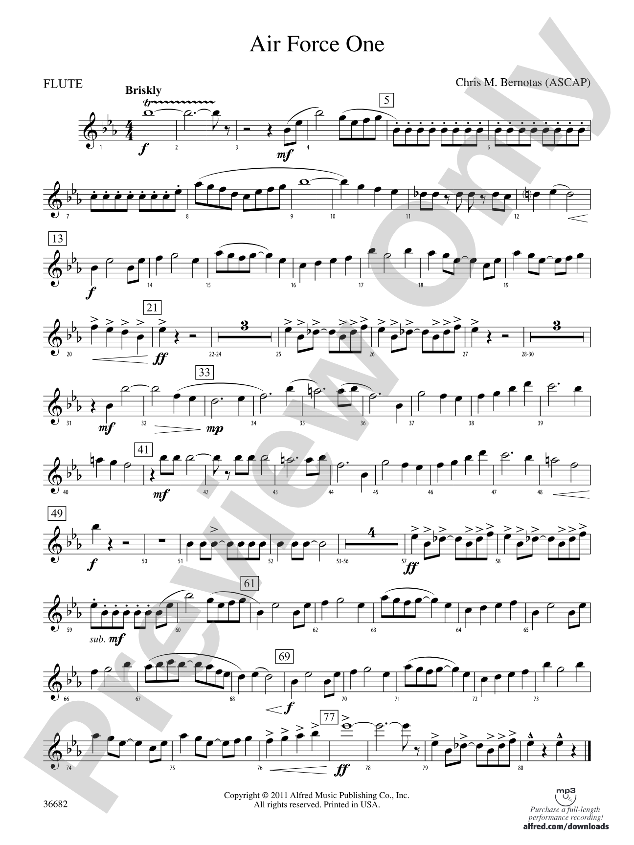 Air Force One: Flute