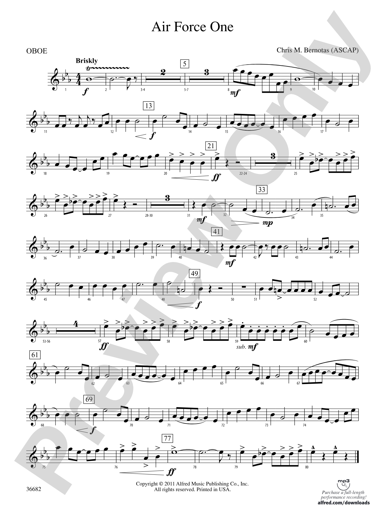Air Force One: Oboe